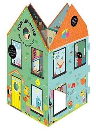 Cover van Pop-up-huis. Boek & speelhuis