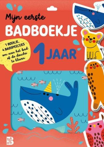 Cover van Mijn eerste badboekje - 1 jaar