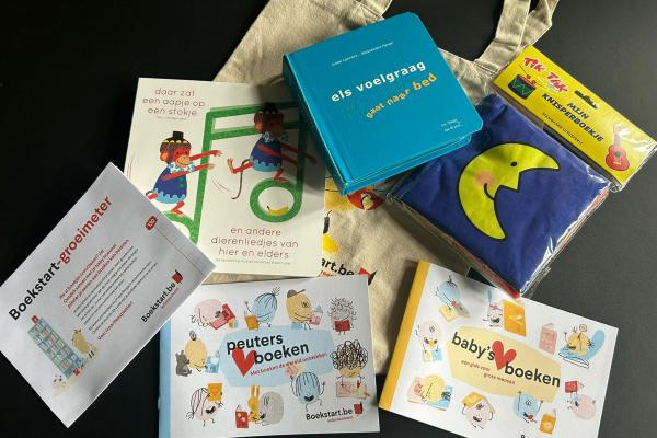 Boekstart-pakket voor mensen met een visuele beperking