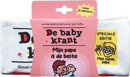 Cover van De babykrant : mijn papa is de beste