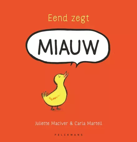 Cover van Eend zegt miauw