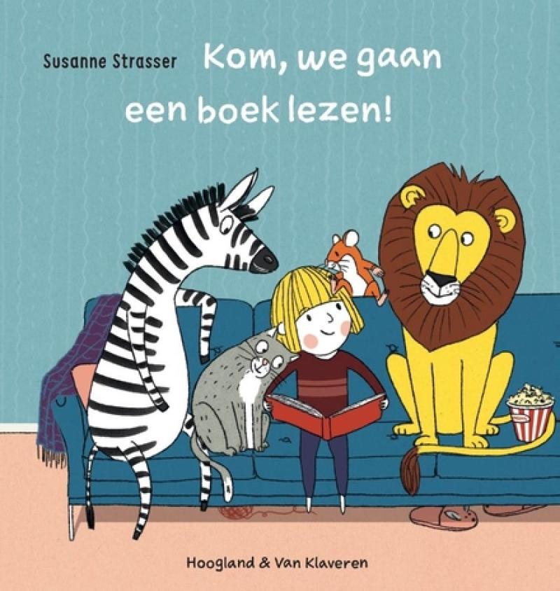 Cover van Kom, we gaan een boek lezen! 