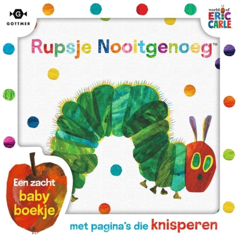 Cover van Rupsje Nooitgenoeg - zacht babyboekje